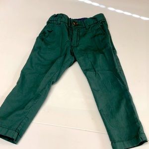 H&M kids green pants size 1 1/2-2 years